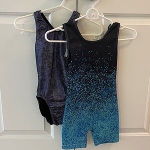 Two Gymnastics Leotards